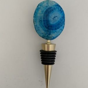 Brass wine stopper